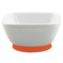 square dipping bowl with silicone